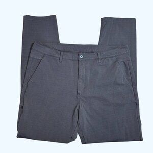 Bylt Everyday 2.0 Pants Slim Fit Mens 40 Tall (Actual 38x32) Performance Gray